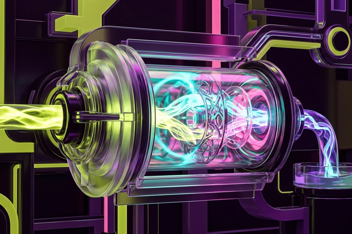 Token transfer entering one amount and exiting smaller through a compatibility warning chamber